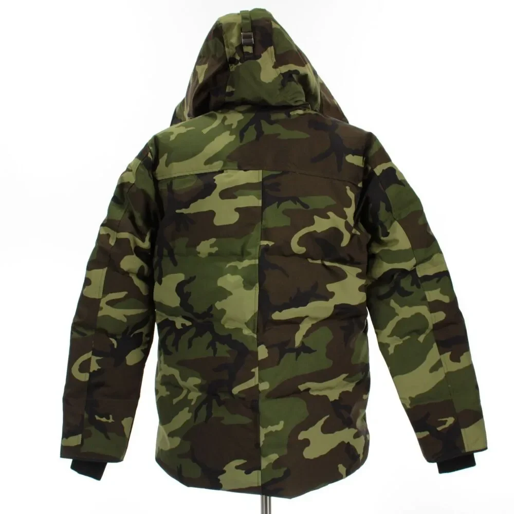 Canada Goose NWT Men's MacMillan Parka Jacket Size XL in Classic Green Camo - Picture 5 of 15
